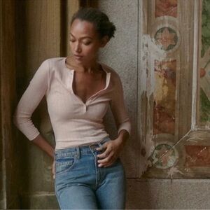 Doen Paola Tee in blush XXL